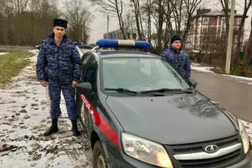 В Калининграде росгвардейцы задержали мужчину, громко матерившегося в магазине