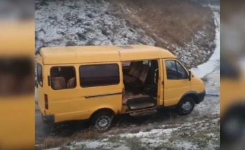 В Белгородской области автобус с пассажирами попал в ДТП